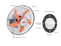 QUẠT TREO THÂN SẮT MOTER 30 ĐỒNG - HÀNG CHÍNH HÃNG