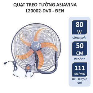 Quạt treo tường Asia L20002 - 80W