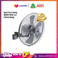 Quạt Treo Tường BENNY BFW-221 - BH 12 Tháng