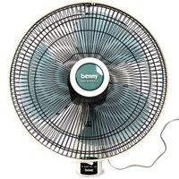Quạt Treo Tường Benny BFW-48T, White, 50W, Remote, 90m3/phút, 16 inch, Bảo Hành Chính Hãng