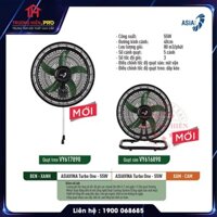 Quạt treo tường cao cấp Asia VY617890 - Công suất 55W- Hàng chính hãng giá rẻ - Giao màu ngẫu nhiên - Bảo hành 24 tháng