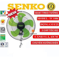 Quạt treo tường cao cấp Senko TC1886 (giao màu ngẫu nhiên)