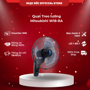 Quạt điện Chinghai W18CD (W18CĐ) -  450mm