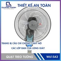 Quạt treo tường Chinghai W615A2 có điều khiển