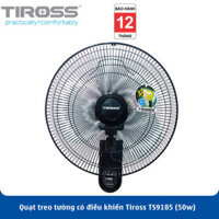 Quạt treo tường có điều khiển Tiross TS9185