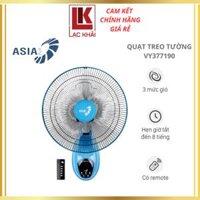 Quạt treo tường có remote Asia 3 cánh VY377190_Thiên Thanh