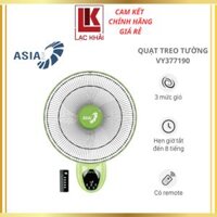 Quạt treo tường có remote Asia 3 cánh VY377290_Chuối