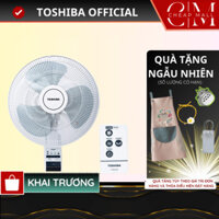 Quạt treo tường có remote Toshiba F-WSA20(H)VN, 3 cánh, hẹn giờ tắt, điều khiển từ xa - CHEAPMALL SOUNDCORE