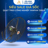 Quạt Treo Tường Công Nghiệp T30CN - Công Suất 230W, Sải Cánh 75cm, 3 Tốc Độ Gió, Động Cơ Đồng 100%,