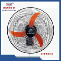 Quạt treo tường công nghiệp điện cơ 91 Bộ Quốc Phòng QTT-CN450-2DN / QTT-V2Đ điều chỉnh 2 dây