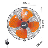Quạt Treo Tường Dasin KWL 1845
