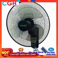 QUẠT TREO TƯỜNG ĐIỆN CƠ nhất thống quan điểm CÁNH 400 CÓ lãnh đạo QTT400XHD Free Ship