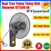 Quạt Treo Tường Điện Cơ Thống Nhất Vinawind QTT300-EĐ Sải Cách 300mm - Quạt Điện Treo Tường Chính Hãng