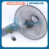 Quạt treo tường điện cơ VINAWIND QTT400X-HĐ có kèm điều khiển, cánh 400mm
