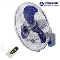 Quạt treo tường điều khiển từ xa Komasu KM50-TDK