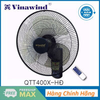 Quạt treo tường điều khiển từ xa điện cơ thống nhất Vinawind 400XHD/400ED/300ED/450DM/400XPN (chính hãng, BH 12 tháng)