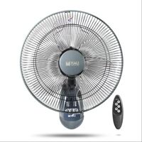 Quạt treo tường Hali CÓ REMOTE TR-1 Hàng chính hãng - Màu xám