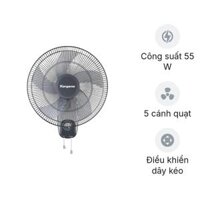 Quạt treo tường Kangaroo 5 cánh KG723 55W
