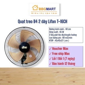 Quạt treo tường Lifan T-16CH