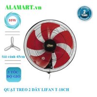 QUẠT TREO TƯỜNG LIFAN T-18CH Sải cánh 450mm