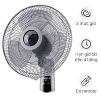 Quạt treo tường Midea 3 cánh FW40 7JR 55W