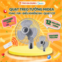Quạt treo tường Midea FW40-7JR - Bền bỉ, màu sắc trang nhã, điều khiển tiện lợi, cho ra làn gió mát