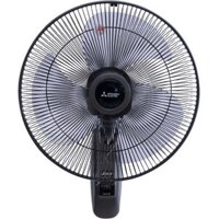 Quạt Treo Tường Mitsubishi W16-RA CY-GY - Xám Đậm - Hàng Chính Hãng