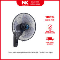 Quạt treo tường Mitsubishi W16-RA CY-GY Xám Đậm - Hàng chính hãng