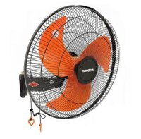 Quạt treo tường Nanoco NWF1822 – 3 cánh quạt (Đen cam)