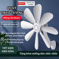 Quạt Treo Tường Naomi 7 Cánh Đa Năng Siêu Mát Nhỏ Gọn Âm Thanh Nhỏ Dễ Chịu