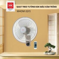 Quạt treo tường Nhật KDK M40M(GY) màu Xám