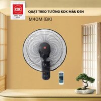 Quạt treo tường Nhật KDK M40M(BK) màu Đen