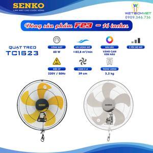 Quạt treo tường Senko TC1623, 1 dây