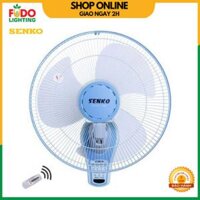 Quạt treo tường Senko TR1683 có remote điều khiển từ xa - Hàng chính hãng - Được chọn màu - kem môn