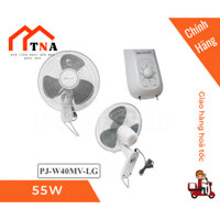 Quạt treo tường Sharp PJ-W40MV-LG không khiển, cánh quạt 40cm, chính hãng, bảo hành 12 tháng