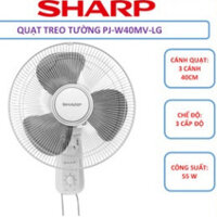 Quạt treo tường Sharp PJ-W40MV-LG không điều khiển, cánh quạt 40cm, chính hãng, bảo hành 12 tháng