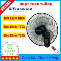 Quạt Treo Tường Vinawind QTT400 Có Điều Khiển Công Suất 48W Với 3 Tốc Độ Gió Hẹn Giờ Tắt Tiện Lợi