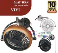 Quạt treo tường VIVI- MR. VŨ trang trí nhà hàng, phòng khách, Studio…vvv – BH Động cơ 10 năm