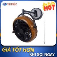 Quạt treo tường VIVI walnut (Màu Gỗ)