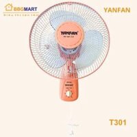 Quat treo tường Yanfan T301 điều khiển dây giựt