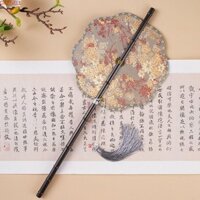 Quạt Tròn DARNELL, Quạt Quay Tay Cổ Gấp, Trang Trí Nhà Vintage Retro Cuộn Trang Trí Thủ Công Quạt Mùa Hè