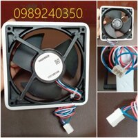 Quạt tủ lạnh Hitachi 3 dây 12,5 x 12,5cm mới chính hãng