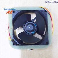 Quạt tủ lạnh TOSHIBA cỡ 9cm x 9cm - 14VDC - 0.16A - 4 dây - 3 cánh.
