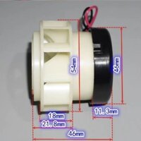 Quạt Turbo không chổi than tốc độ cao Dc12v1516 Máy hút bụi quét 7400 Trình điều khiển tích hợp