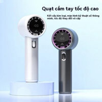 Quạt Turbo Mini Cầm Tay Có Thể Sạc Lại, Cầm Tay, Di Động, Gió Mạnh, Tốc Độ Cao Yatasmart