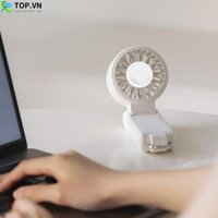 Quạt USB cầm tay thiết kế dáng rộng có góc điều chỉnh để làm mát thoải mái