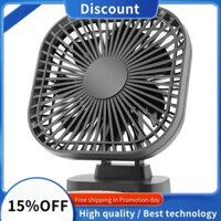 Quạt USB có thể sạc lại Mini để bàn có thể gập lại 3 tốc độ 7 lá Quạt yên tĩnh di động cho văn phòng Cắm trại ngoài trời