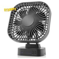 Quạt USB có thể sạc lại Mini để bàn có thể gập lại 3 tốc độ 7 lá Quạt yên tĩnh di động cho văn phòng Cắm trại ngoài trời
