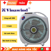 Quạt VINAWIND QH-350LP & QH-300LP, Kiểu dáng nhỏ gọn, Tự động ngắt khi đổ, Bảo hành 12 tháng