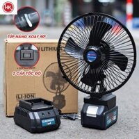 Quạt xài pi.m Boshun pi.m 10 Cell Có bán lẻ thân quạt 22CM. Có đảo chiều 2 số/ hk máy xây dựng